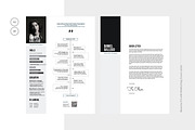 CV Resume and Cover Letter Template, a Resume Template by iDoodle Studio (Thumbnail 4 of 4)