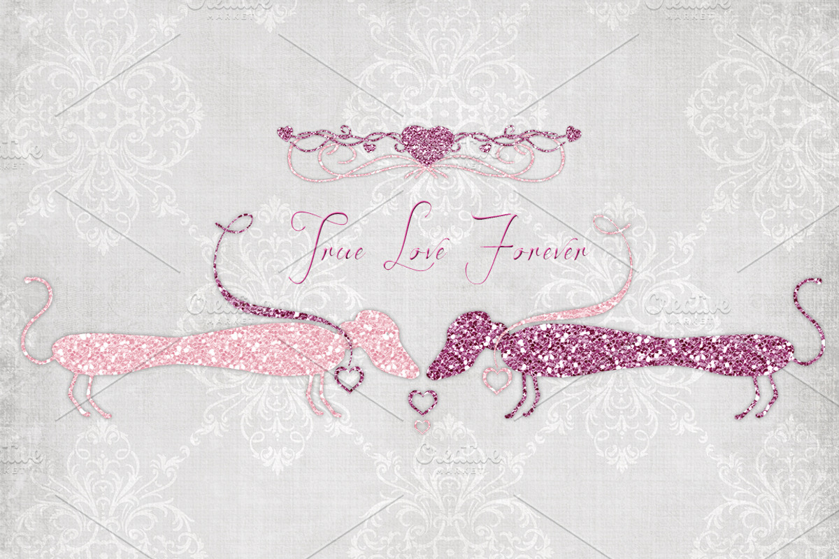 Hand Sketched Vector Dogs & Leashes, an Animal Illustration by Lone Star I&D (Photo 5 of 5)