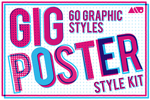 Gig Poster Style Kit