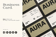 Elegant Business Card Template, a Business Card Template by ArtisanaAura (Thumbnail 1 of 11)