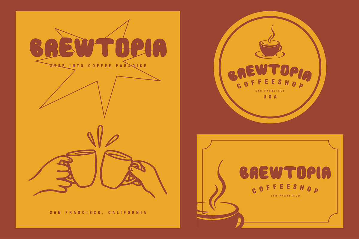 RONEO - Vintage Display Font, a Font by Rightwheels (Photo 8 of 10)