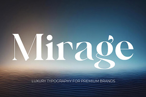 Mirage - Premium High Contrast Font