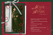 Christmas collage backgrounds frames, an Object Graphic by Yuliya Derbisheva (Thumbnail 2 of 15)