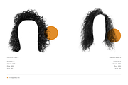 Hair Brushes for Photoshop, a Brush Add-On by Jinro (Thumbnail 9 of 9)