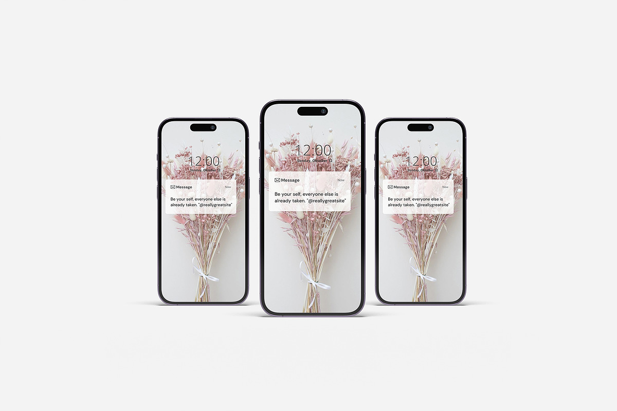 iPhone 14 Pro Mockup, an iPhone Mockup by zuhraabdullah (Photo 24 of 28)