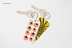 Key Tag Mockup Set 2