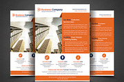 Business Planner Flyers Templates, a Flyer Template by AfzaalGraphics (Thumbnail 1 of 4)