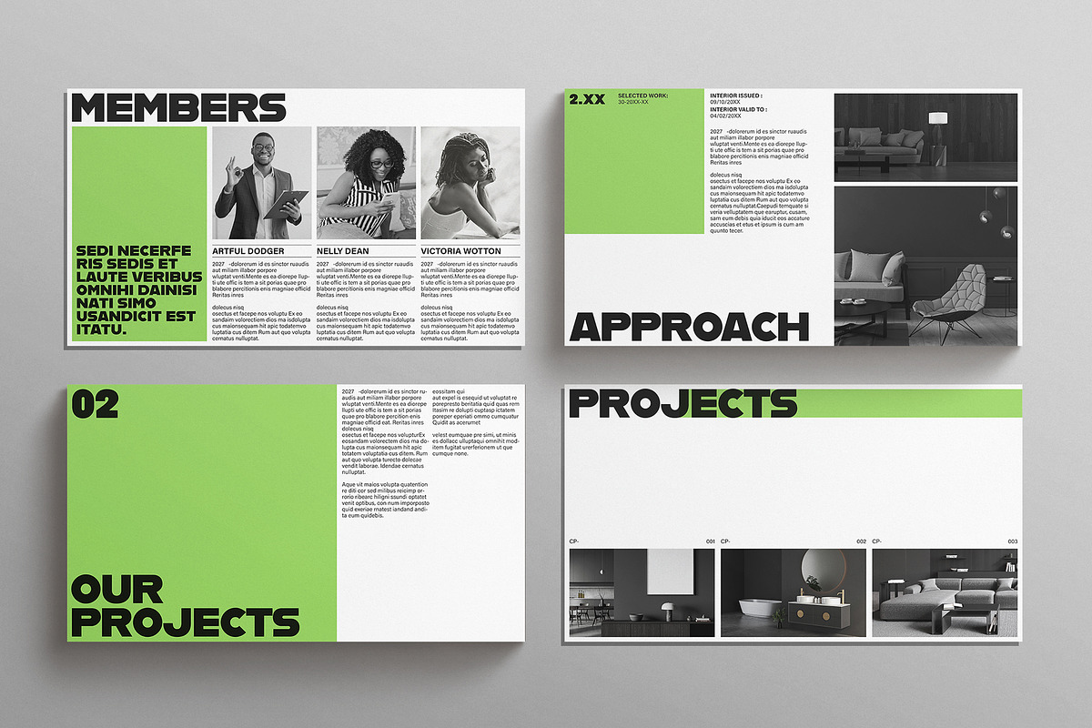 Interior Design Presentation, a Presentation Template by E-Type (Photo 3 of 5)