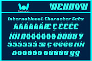 Cybernetic Man font, a Font by weknow (Thumbnail 8 of 8)