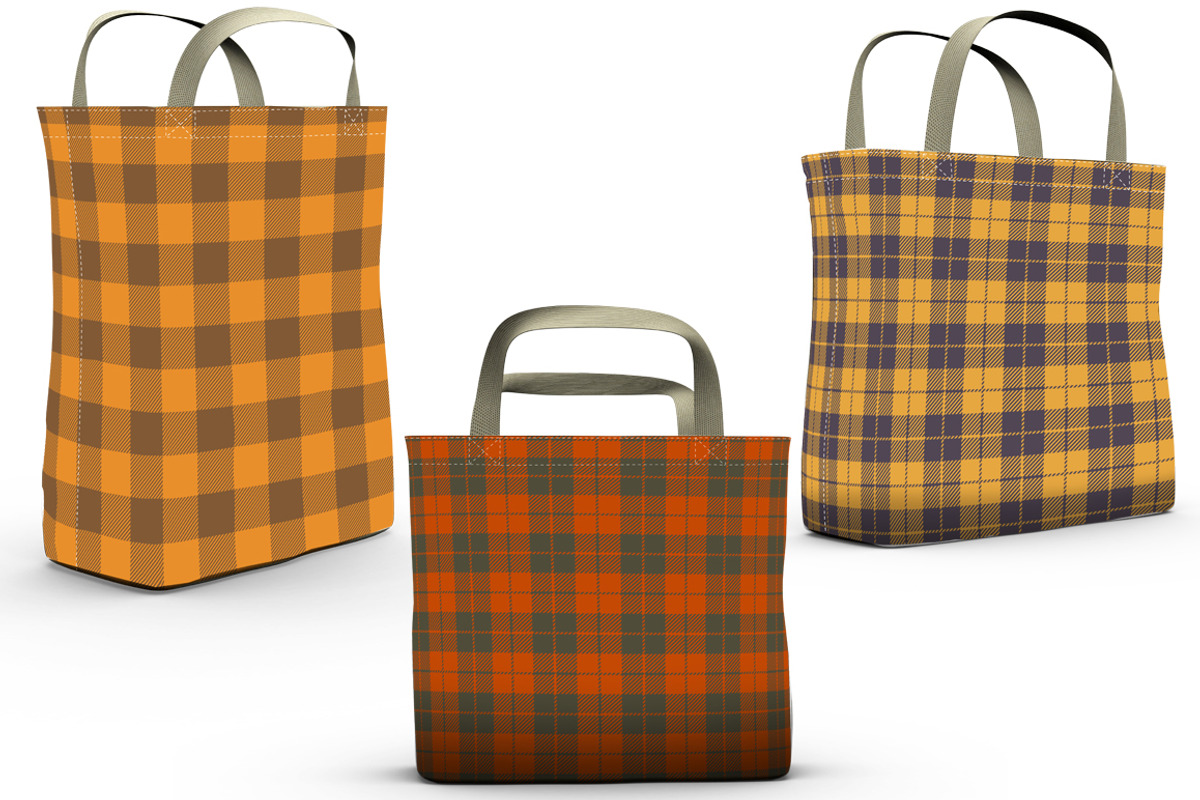 Autumn  Tartan Seamless Pattern, a Pattern Graphic by Vectorchoice (Photo 6 of 6)