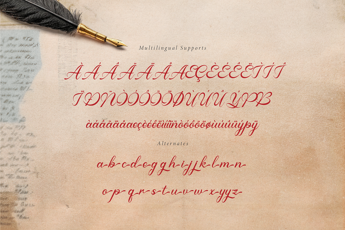 Malograh | Handwritten Script Font, a Script Font by gracetype_studio (Photo 11 of 11)