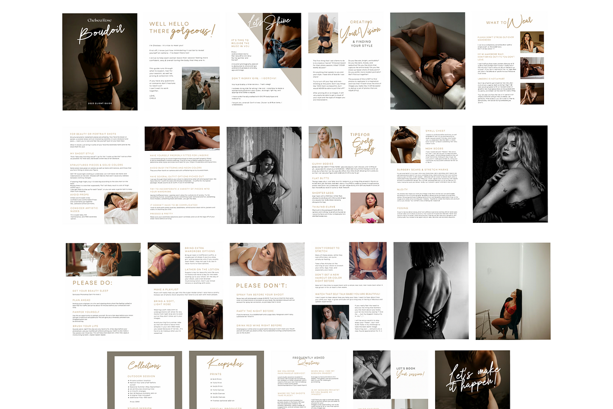 CLASSIC Boudoir Photography Guide, a Magazine Template by Signature Edits (Photo 8 of 11)