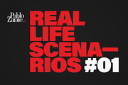 Real Life Scenarios #01, a Print Template by PabloZarate™​​​​​​​ Store (Thumbnail 5 of 5)