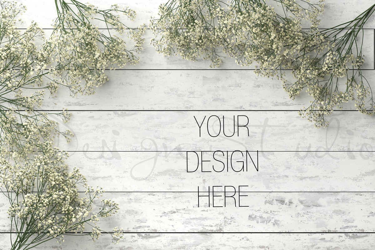 Styled Stock Photo, a Print Template by HisariDS Mockup Design