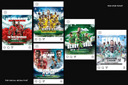 5 Football Poster Templates, a Flyer Template by Bornx Design (Thumbnail 5 of 8)