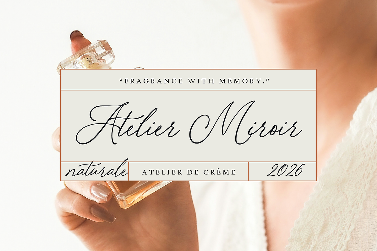 Paper Creme - Display Script Font, a Script Font by Inviline.co (Photo 5 of 12)