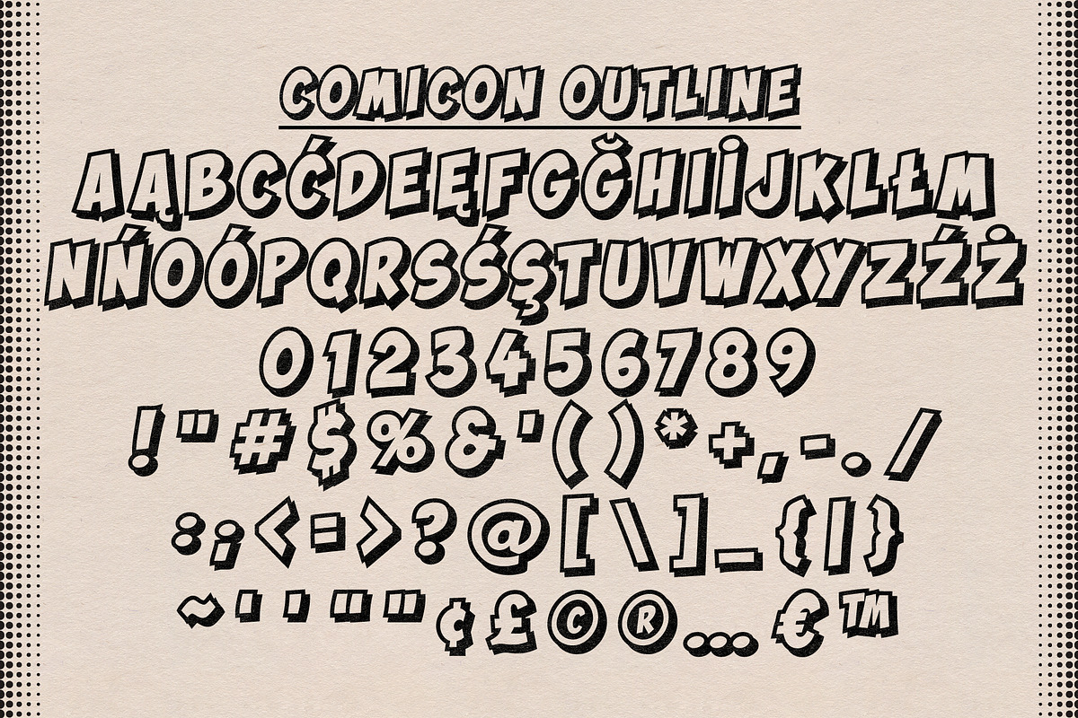 Comicon | Comic Type Pack!, a Sans Serif Font by StudioWorks (Photo 5 of 10)