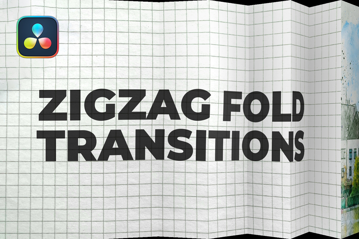 Zigzag Fold Transitions for DaVinci, a Templates & Theme by iamkoltunov (Photo 2 of 4)