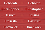 Lavishette - Modern Stylish, a Serif Font by RockboyStd (Thumbnail 8 of 12)