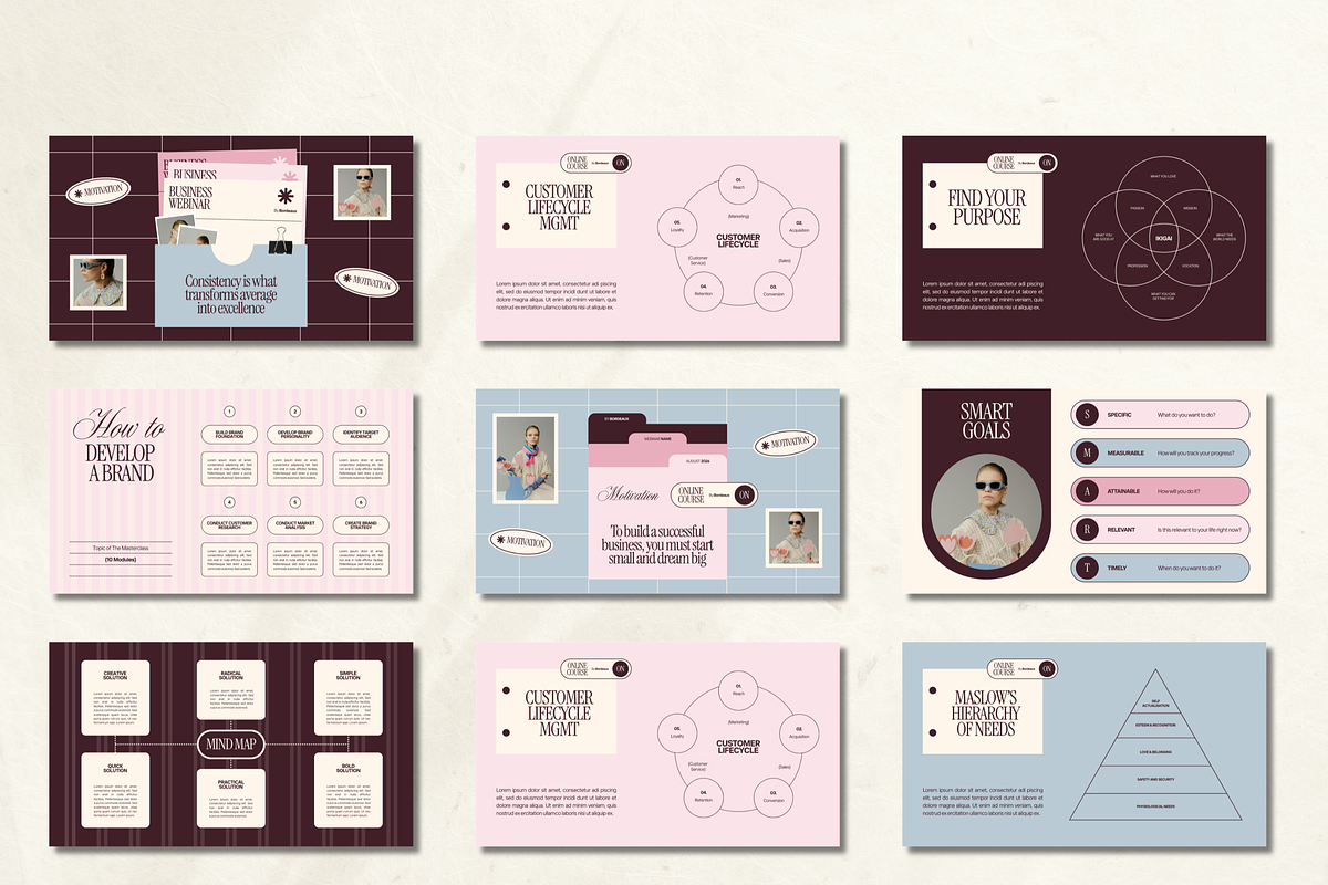 Slide Deck Masterclass Webinar, a Presentation Template by Branding Babe Co. (Photo 6 of 10)