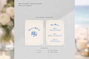 Hand Drawn Wedding Menu (bd001), a Card Template by TyphoonStudio (Thumbnail 2 of 9)