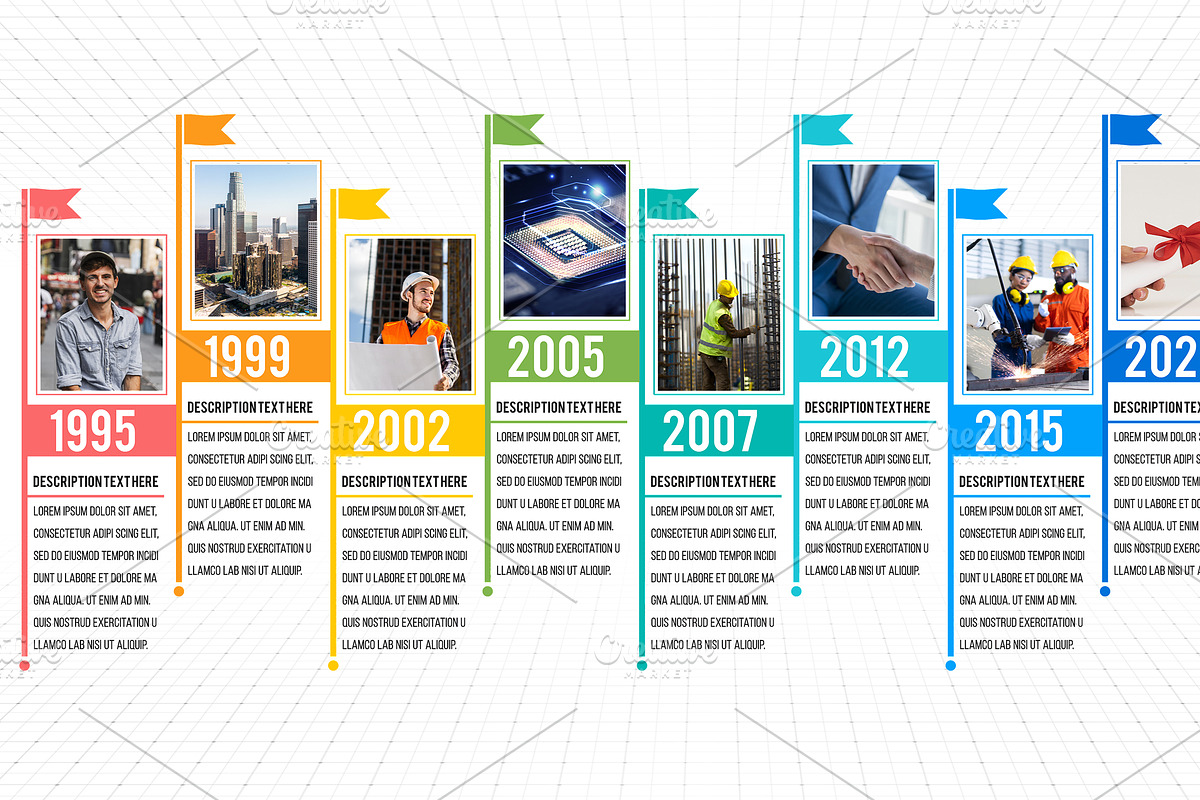 Company Milestones 4K, a Presentation Template by Kaushal Jangid (Photo 1 of 3)