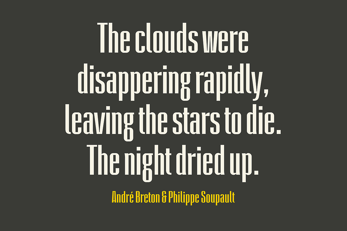 Illuster Condensed, a Font by TypeFaith Fonts (Photo 12 of 12)