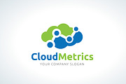 Cloud Metrics, a Branding & Logo Template by Vectorwins Premium Shop (Thumbnail 4 of 4)