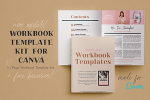 Canva Workbook Template Bundle