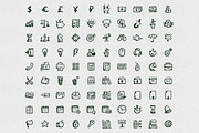 Busy Icons: 340 business icons, an Icon by Hand-Drawn Goods (Thumbnail 2 of 5)