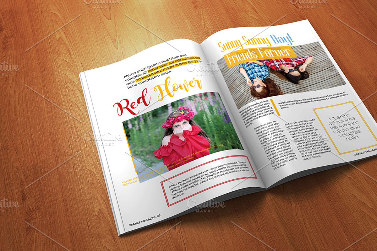 12 page A4 InDesign Fashion Magazine, a Magazine Template by Minimalist Studio (Photo 5 of 6)