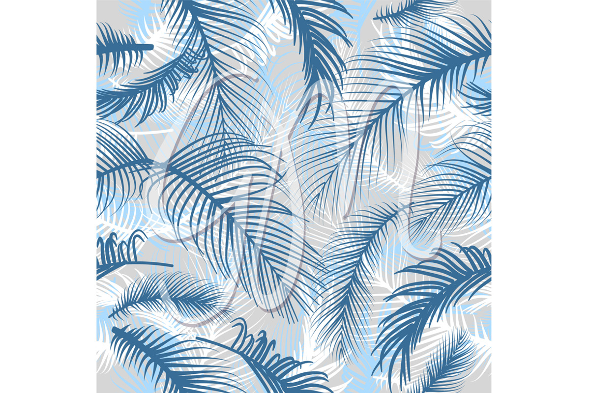 Tropical Leaves Seamless patterns, an Illustration by GraphicMarket (Photo 4 of 5)