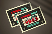 Cinco De Mayo Greeting Card, a Card Template by graphicook (Thumbnail 2 of 4)