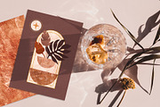 Tropical Leaves and Abstract Shapes, a Texture Illustration by CatJello Graphics (Thumbnail 27 of 27)