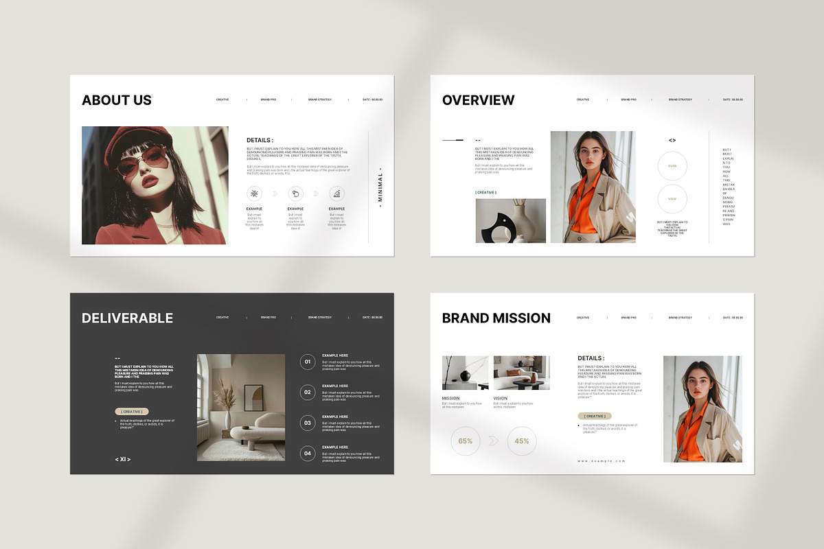 Brand Strategy Presentation Template, a Presentation Template by PrintIdea (Photo 3 of 8)