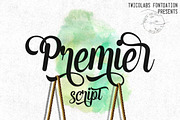 Premier Script, a Script Font by Twicolabs Fontdation (Thumbnail 2 of 7)