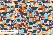 Cityscapes Seamless Patterns, a Pattern Graphic by Part of the Art (Thumbnail 2 of 5)