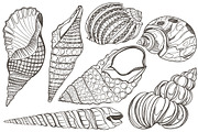 Marine life set., an Animal Illustration by FoxyDraw (Thumbnail 2 of 8)