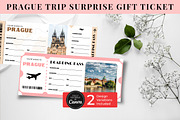 Prague Trip Surprise Gift Ticket, a Design Template by Snapybiz (Thumbnail 3 of 10)