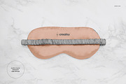 Eye Mask Mockup Set, a Mask Mockup by Creatsy (Thumbnail 3 of 6)
