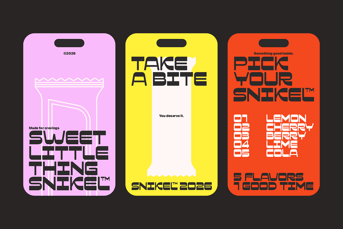 Snikel - Retro Display Font, a Sans Serif Font by Indotype Foundry (Photo 6 of 10)
