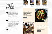 Nutritionist Canva Website Template, a Landing Page Template by Kromatic Design Studio (Thumbnail 7 of 8)