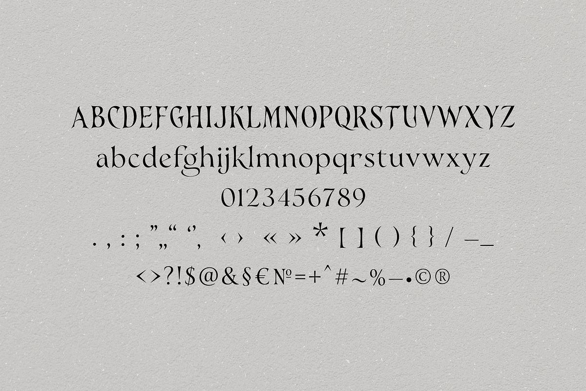 The Ninth Coven - Witchy Gothic Font, a Serif Font by gafaroff studio (Photo 8 of 8)