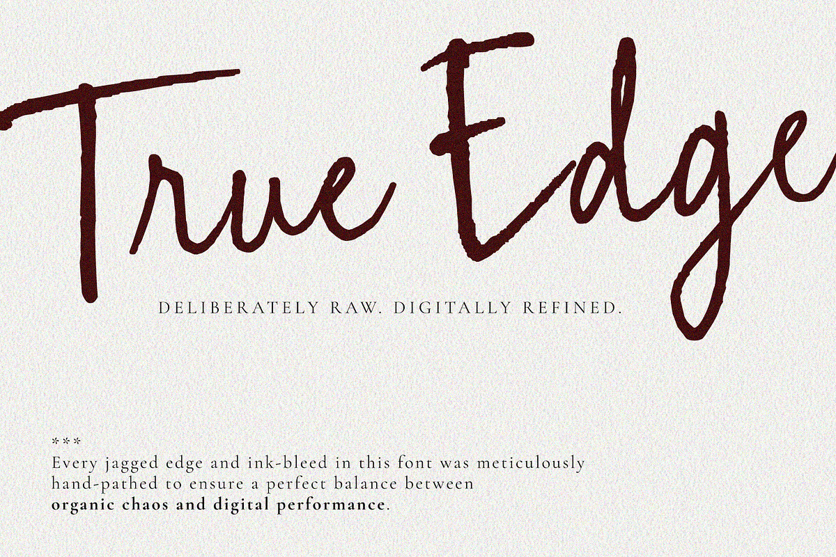 Rough Scribble Script, a Script Font by Ef Studio (Photo 11 of 15)