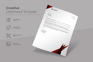 Modern Letterhead Design Template