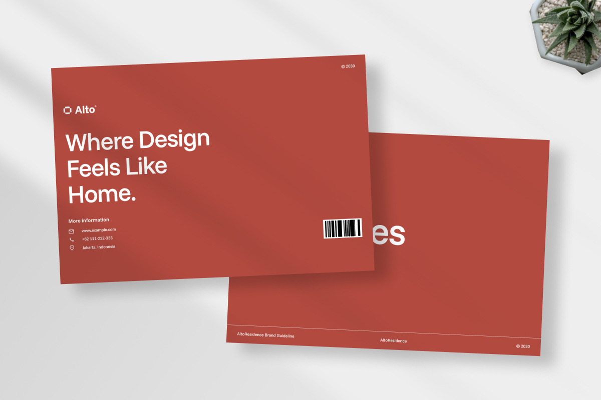 Urban Minimalist Real Estate Guide, a Branding & Logo Template by twinstd (Photo 6 of 6)