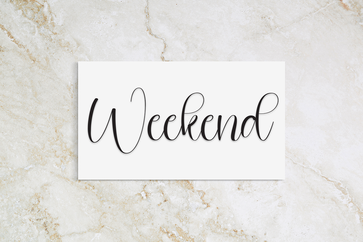 Beautiful | Script Font, a Handwritten Font by Scratchones (Photo 5 of 9)