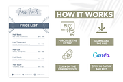 Hair Salon Canva Template Bundle, a Social Media Template by Branding by Kellsey (Thumbnail 6 of 6)