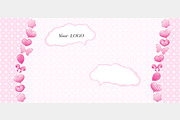 SET / 5 / Child pink templates, a Decorative Illustration by Nadin_Lebedeva (Thumbnail 3 of 7)
