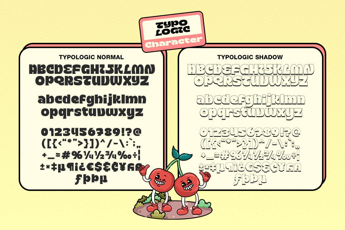 Typologic - Cartoon Family + Assets, a Sans Serif Font by Dharmas Foundry (Photo 16 of 16)